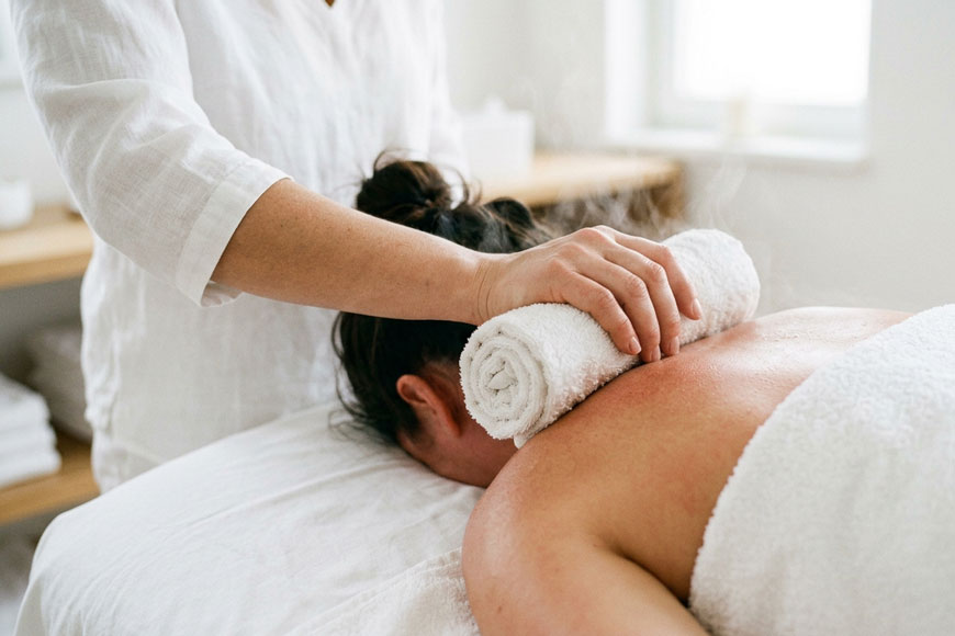 Wärmetherapie / Heiße Rolle