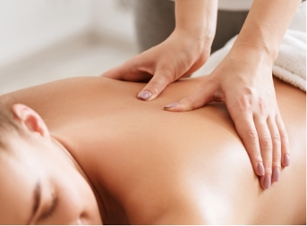Klassische Rückenmassage